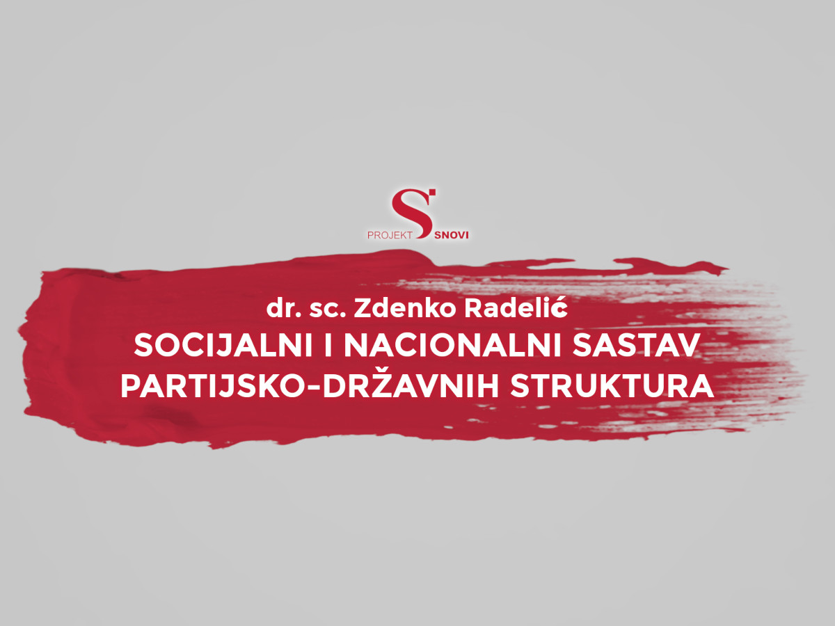 Socijalni i nacionalni sastav partijsko-državnih struktura