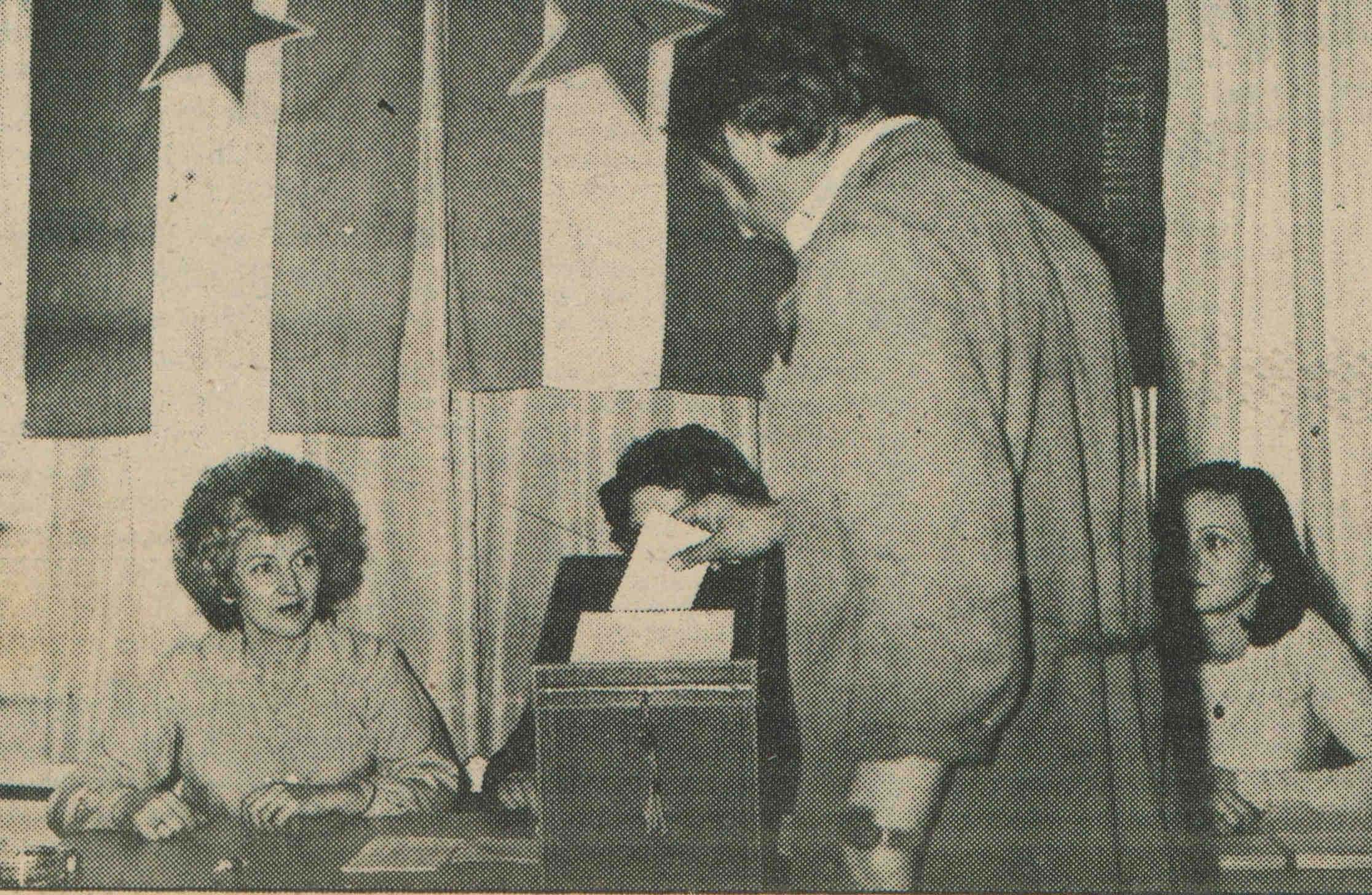 Održavanje referenduma, kao jednog od oblika samoupravljanja, u jednoj splitskoj radnoj organizaciji tijekom 1980. godine. (IZVOR: Slobodna Dalmacija, glasilo radnog kolektiva NITRO „Slobodna Dalmacija“, br. 51, 7. travnja 1980., str. 1)