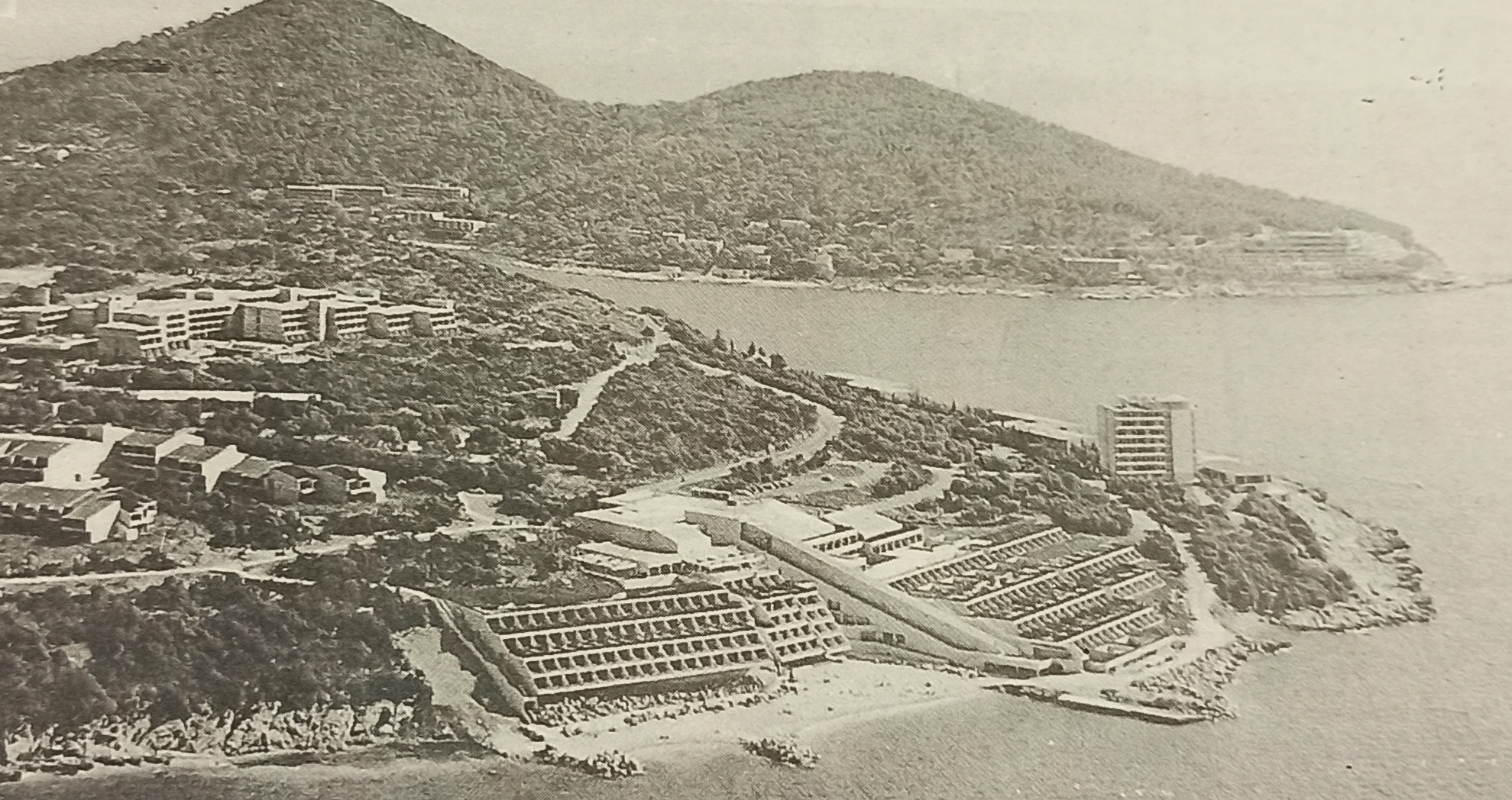 HTC Dubrava-Babin Kuk. Izvor: Dubrovački vjesnik, br. 1859 (7. lipnja 1986.).