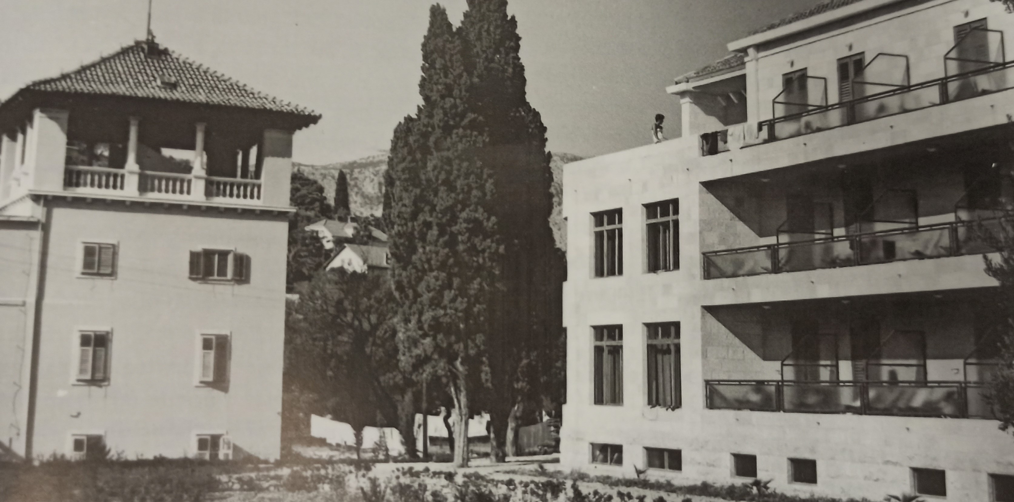 Hotel Park. Izvor: Lucianović, Povijest dubrovačkog hotelijerstva.